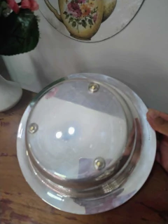 Guisera con Tapa bañada en Plata Devon en internet
