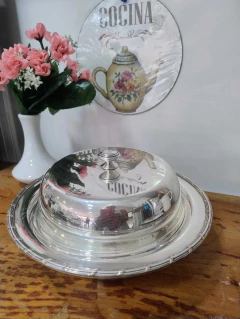 Guisera con Tapa bañada en Plata Devon en internet