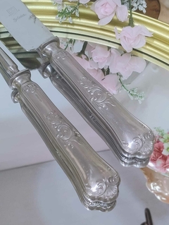 Cuchillo y Tenedor de Servir de Acero Inoxidable Hercules