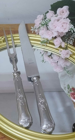 Cuchillo y Tenedor de Servir de Acero Inoxidable Hercules - comprar online