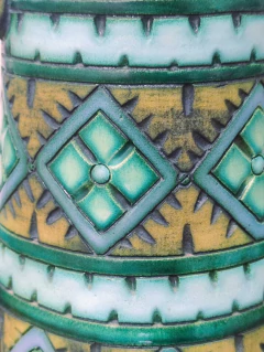 Cafetera de Ceramica Pintada a mano Firma Pierrot en internet