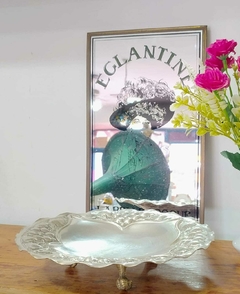 Centro de Mesa de Alpaca Trabajada con baño de plata - tienda online