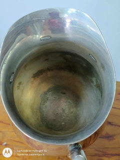 Jarra de Agua Bañada en plata 1 litro - 2Gardenias Bazar antiguo & Deco