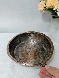 Cacharro Paila en Cobre muy decorativo 19.5 cm - 2Gardenias Bazar antiguo & Deco