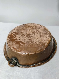 Cacharro Paila en Cobre muy decorativo 19.5 cm en internet