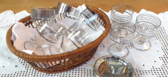 8 Copas de Licor estilo Art Deco (1 Cachada) . - comprar online