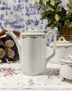 Chocolatera o Cafetera en Porcelana Alemana Sellmann Wieden