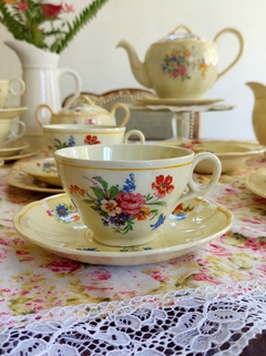 Juego de Te y Postre en Loza Inglesa Grindley creampetal - tienda online