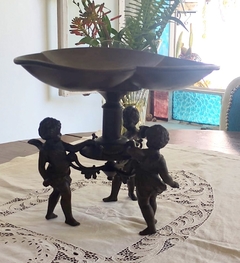 Antiguo Centro de Mesa Petite "Corro de Angeles" - comprar online