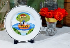 Plato decorativo Villeroy & Boch obra de Laplau