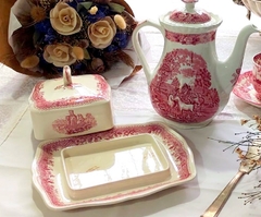Mantequera en Loza Villeroy & Boch Burgenland escenas Rojo - comprar online