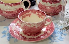 Juego de Te en Loza Inglesa Royal Worcester Scenes - tienda online