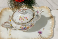 Imagen de Tetera para 2 personas en Porcelana Alemana llena de flores