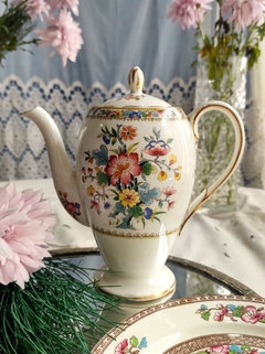 Cafetera en Porcelana Inglesa Foley Ming Rose