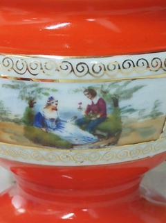 Juego de Cafe en Porcelana Checoslovaca para 6 personas