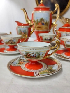 Juego de Cafe en Porcelana Checoslovaca para 6 personas en internet