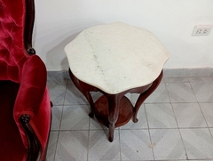 Mesa de Sala Antigua de Madera y Marmol en internet