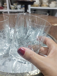 4 vasos tallados - tienda online