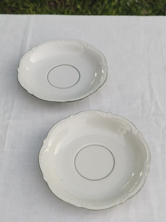 Plato de Te ideal como auxiliar de Porcelana sello Silesia en internet