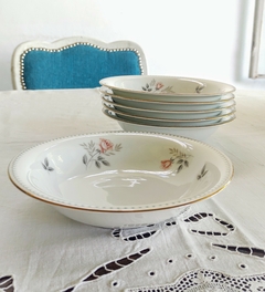 9 Compoteras en Porcelana Japonesa Rose Anna en internet