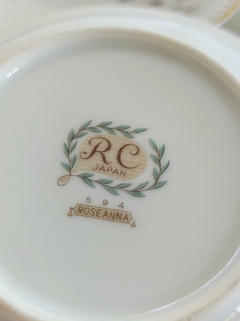 9 Compoteras en Porcelana Japonesa Rose Anna