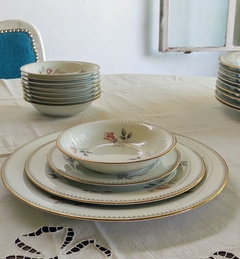 Imagen de 9 Compoteras en Porcelana Japonesa Rose Anna