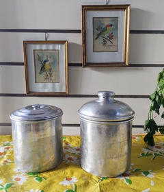 Dos Tarros Frascos de aluminio (3 y4)