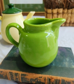 Lechera cremera en ceramica verde en internet