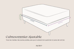 CUBRESOMMIER AJUSTABLE TUSSOR - DUTRY® • Linen Design Store