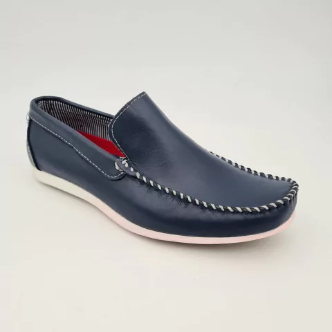 Zapato náutico de cuero. Art. 7090