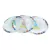 Plato Playo Transparente Decorado Dispita