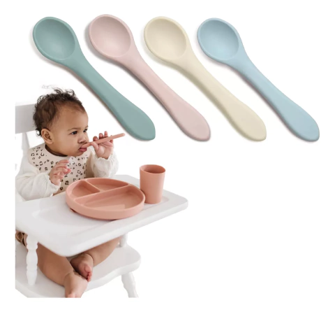 Cuchara de silicona flexible