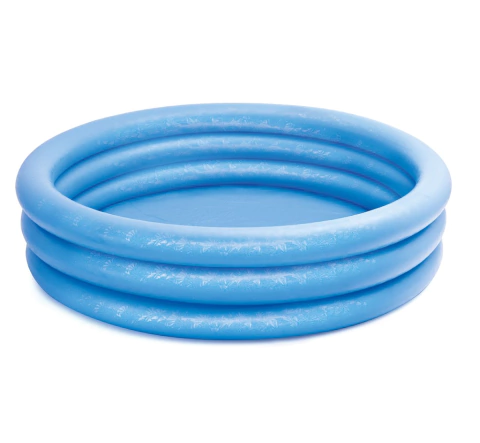 Pileta Inflable Crystal Blue 481lt 168 X 38 Cm Intex