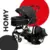 Cochecito Aluminio 3 en 1 Homy Travel System Bebesit