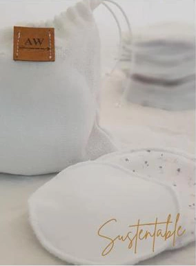 Protector Mamario x 6 Un Sustentables Reutilizables A Wish Deco