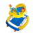 Andador Musical Mecedor Priori - comprar online