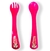 Set de cubiertos tenedor y cuchara Minnie