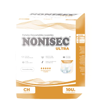 Pañales Utra Anatomicos Juveniles x 8 Nonisec