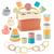Set Didáctico Encastre y Animalitos 32 Piezas Baby Favorite