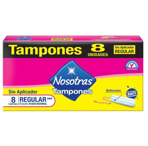 Tampones Regular Nosotras x 8