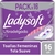 Toallas Ultradelgada Suave con alas Ladysoft x 16
