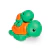 Tortuga de goma con chifle