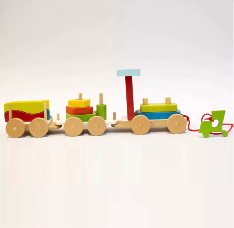 Tren de arrastre con 2 vagones Pampa Pua