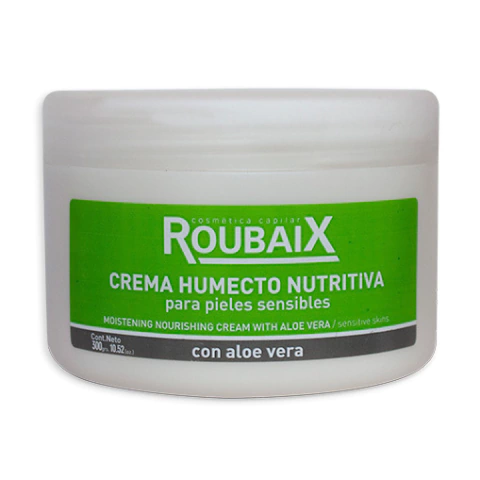 Roubaix Crema Humecto Nutritiva Para Pieles Secas 300g Con Aloe Vera