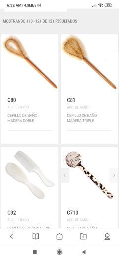 Cepillos de baño