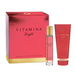 Vitaina Night Edt 19ml + Body Lotion 100g En Cofre De Regalo