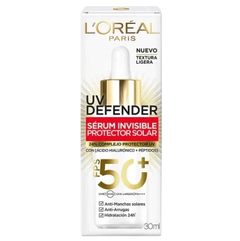 LOREAL UV DEFENDER SÉRUM INVISIBLE PROTECTOR SOLAR FPS 50+ 30ML - comprar online