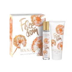 Wanama Freedom Orange Flower Edt 19ml + Body Lotion 100g En Cofre De Regalo