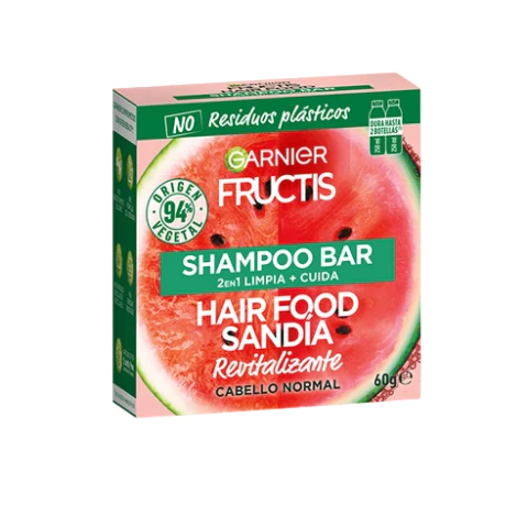 Shampoo Solido Fructis Hair Food Garnier en 5 variedades
