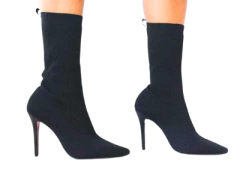 1602323 P BOTA SOLA FINA SALTO FINO TECIDO MLR 4006 PRETO - comprar online